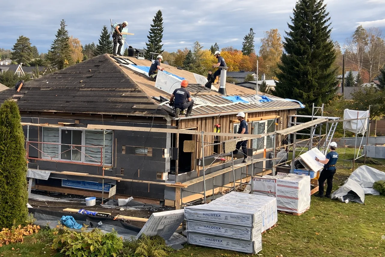Roofing services in Tallinn
