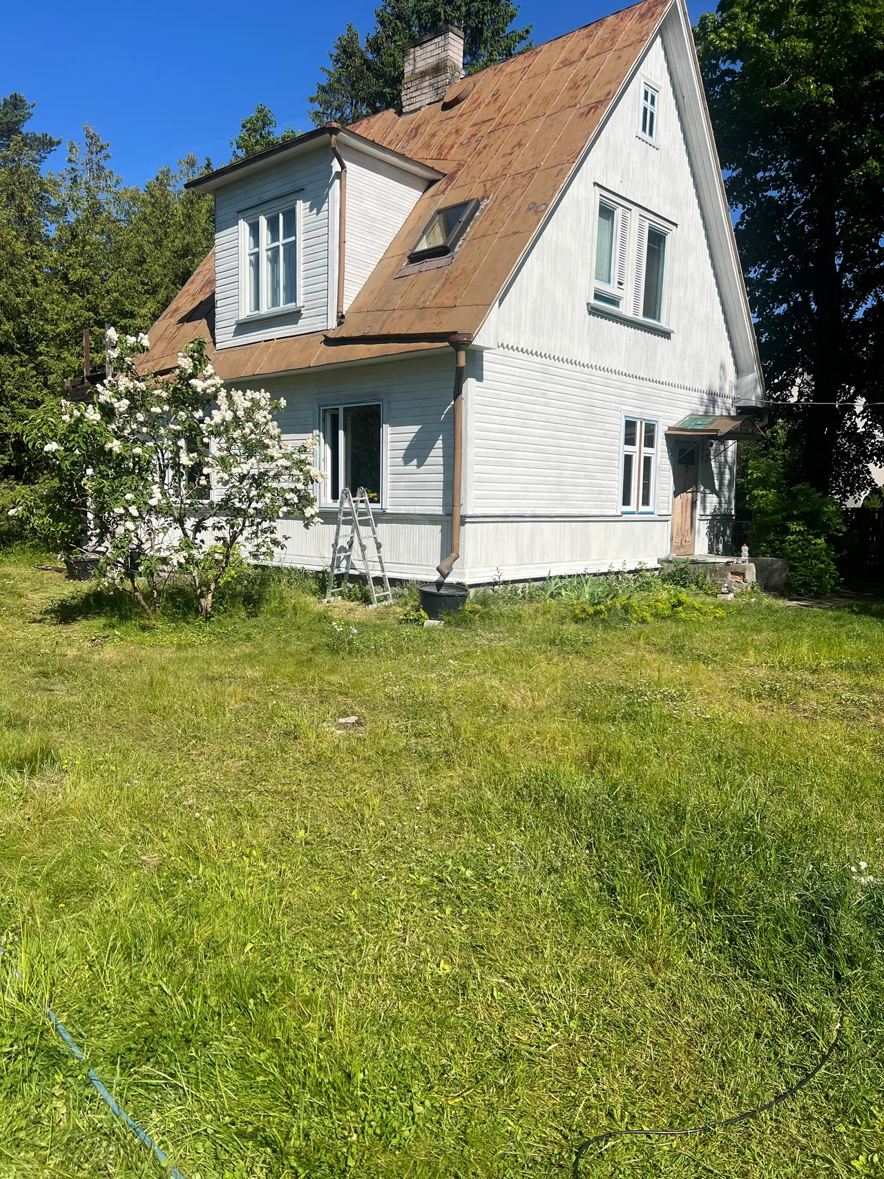 Timber facade priming in Tallinn – Renoveeri Kodu