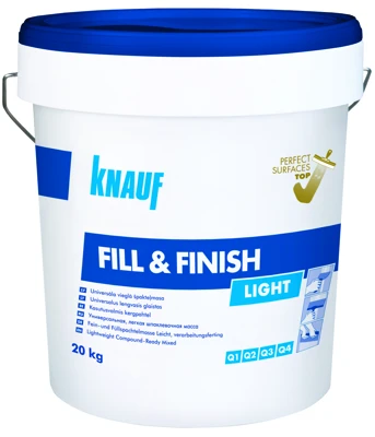 Knauf Fill & Finish Light packaging
